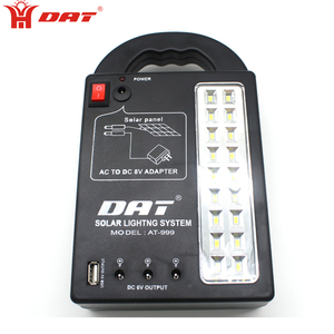 At-999 DAT <strong>Solar</strong> <strong>Power</strong> Lighting System With 3 Bulbs and Mobile Phone Charging Function <strong>Solar</strong> Lighting Kits - Product Image 4