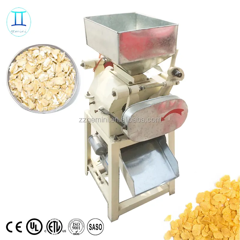 Top quality Oat Flaking Machine Wheat and Cereal Flakes Machine
