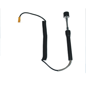Huato S220-T2-pantalla LCD portátil, registrador de datos de temperatura multicanal, sensor de termopar con interfaz USB
