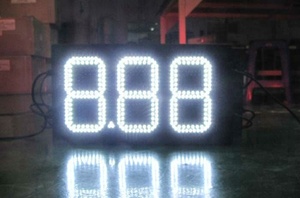 2,3 Zoll 6-stellige LED-Digital wanduhr 1,5 Zoll LED-Digitaluhr-Schaltung modul mit Temperatur, Datums anzeige