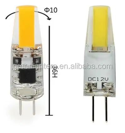 G4 DC 12 V Led-lampen 2,5 Watt COB Weiß Lampen