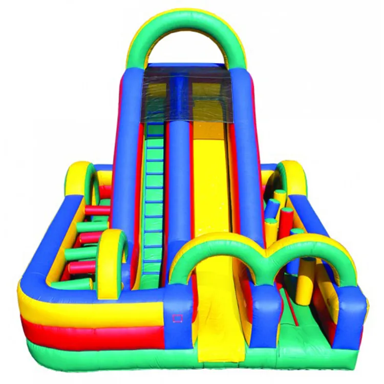 Blow Up Kids Adult Bounce House Air slide Inflatable Obstacle Course