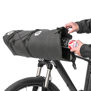 <span class=keywords><strong>ROCKBROS</strong></span> אופניים גדול קיבולת תיק עמיד למים MTB רכיבה על אופניים כידון שקיות מול מסגרת טנא אופני אביזרים