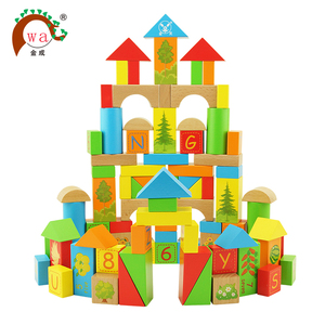 100pcs Wooden <strong>Created</strong> <strong>Building</strong> <strong>Blocks</strong> Educational Toys,wood Baby <strong>Block</strong> Set,<strong>block</strong> Build Toy - Product Image 1