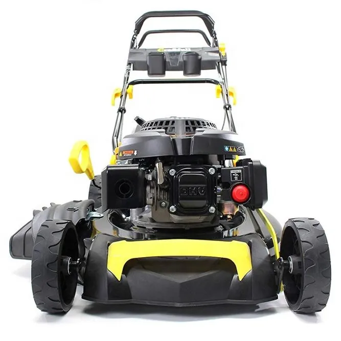 Premium 5in1 6 HP 4,4 KW 196cc del motor de gasolina de césped con hierba Catcher 62L 53 cm anchura de corte GT marca