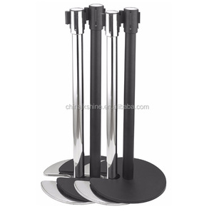 Yeni ürünler! Banka kuyruk hattı kalabalık kontrol bariyeri barikat/iç kordoning kapalı lacivert bant bariyer - Product Image 5