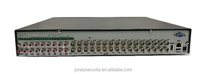 DVR híbrido XVR para cámaras analógicas e IP AHD CVI TVI CVBS entrada 16 canales 5MP DVR con entradas de alarma de audio 6ch y 4ch