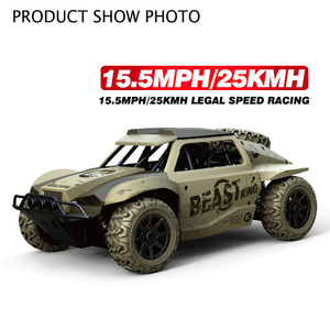 新しい4チャンネルRCリモートコントロールカーレースホビーモデル4WD 25KM/H高速
