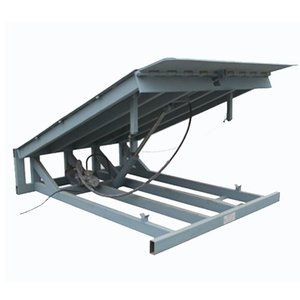 New Steel Hydraulic Dock Platform Carregando Dock Leveller Truck Carregando Rampa para Retail Hotéis Manufacturing Plant Cable Sling