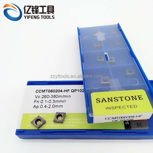 中国制造的CCMT刀片高质量硬质合金刀片CCMT060204车床车刀 - Product Image 6