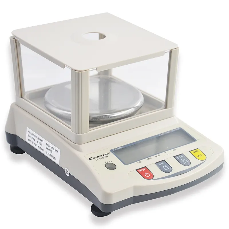 Báscula electrónica Digital de alta precisión para laboratorio, pantalla LCD tipo Constant-005r, 0,01g-620g, 2 pilas LED AAA