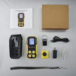 4 Gas detektor Handheld Multi Gas detektor UEG O2 CO H2S mit bleifreiem Sauerstoffs ensor Multi Gas Monitor - Product Image 4