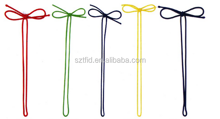 Pre-atado Lazo de cinta de raso con lazo elástico/pre-atado arcos con banda elástica/regalo de banda elástica arco - Product Image 3