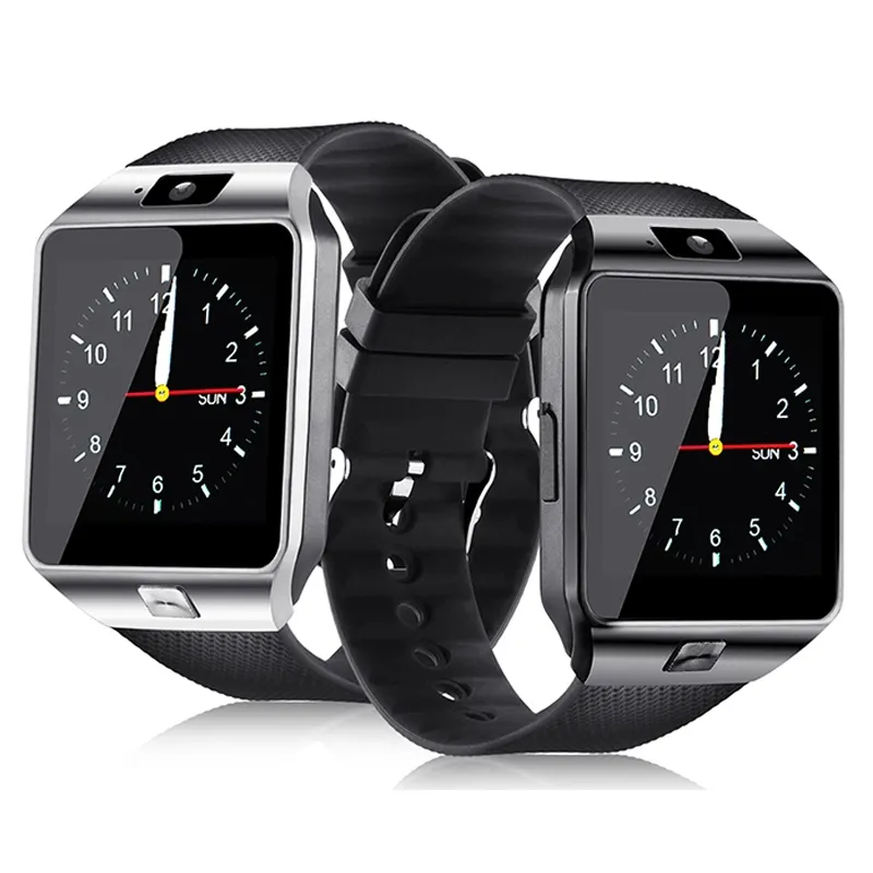 Smartwatch dz09 barato, relógio inteligente com pedômetro, tela hd, touch screen, câmera, bateria de longa duração