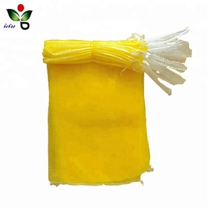 File çanta soğan ve patates bakire pe plastik mono net patates örgü çanta hiquality