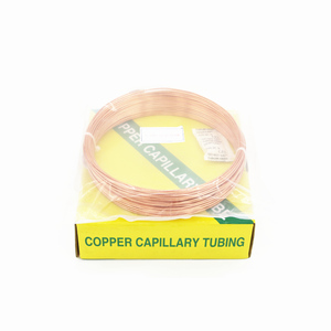 3.5mm ila 4.8mm çap hvac soğutma bakır kılcal tüp klima