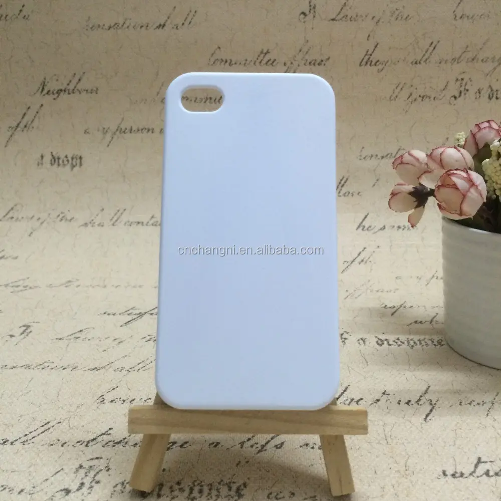 Sublimation 3D avec coque imprimée personnalisée, pour iphone 4/4s