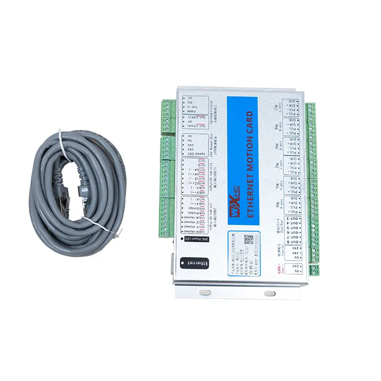 6 แกน Mach3 Ethernet Breakout Board ใหม่ XHC Ethernet Motion การ์ดควบคุม Mach3 controller 2000 KHZ