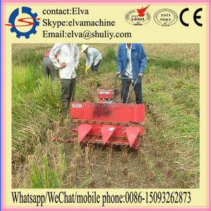 เครื่องตัดข้าวเปลือกข้าวสาลีขนาดเล็กรวมเครื่องเก็บเกี่ยว - Product Image 4