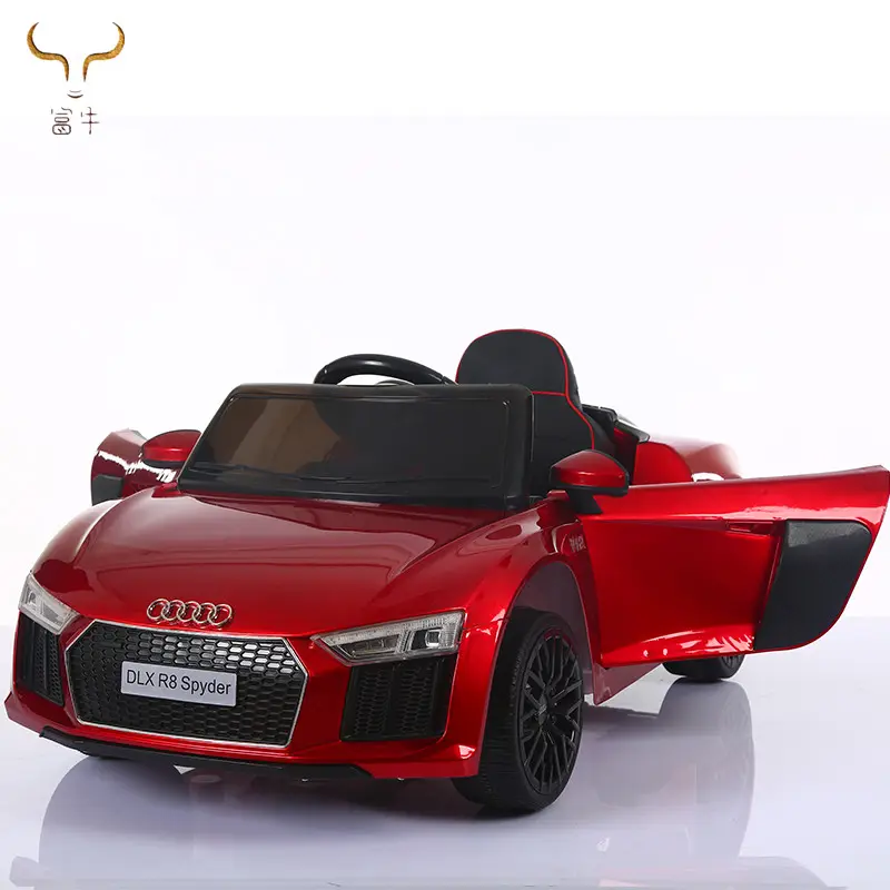 Precio barato niños vehículo recargable niños coche de juguete eléctrico 12VRemote control de los niños del coche de la batería de litio con música
