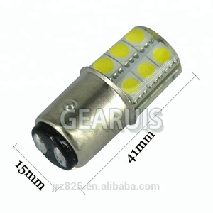 P21/5 W S25 1157 Silikon BAY15D 12 SMD 5050 <span class=keywords><strong>LED</strong></span> 2 W Soğuk beyaz 8000 K Oto Araba Fren Lambaları park işıklar ampul lamba 12 V