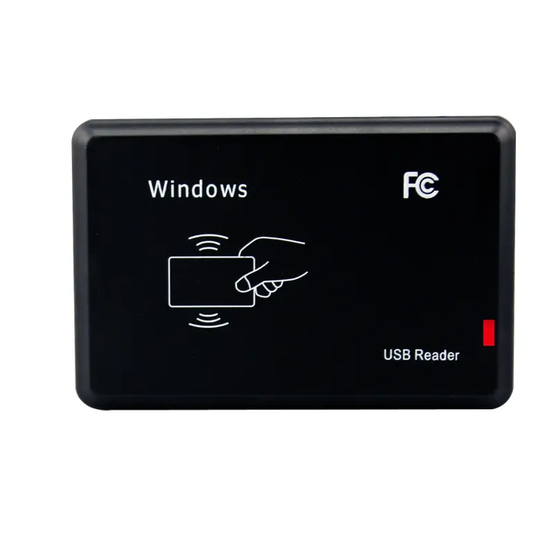 SYC R21C حار بيع 13.56Mhz RFID قارئ الشريط المغناطيسي RFID قارئ بطاقات قارئ اتصال المدى القريب مع مؤشرات LED دعم نافذة XP ، ويندوز 7
