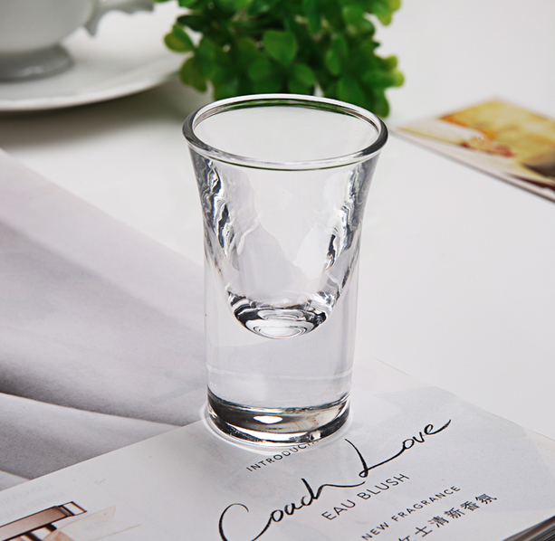 K-229-02W Clear drinking glass tumbler Whiskey glass shot glass