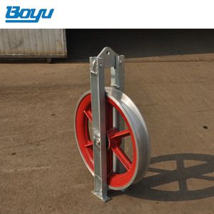 <strong>Stringing</strong> Equipment Accessories Aluminum Bundled Conductor <strong>Block</strong> Pulley