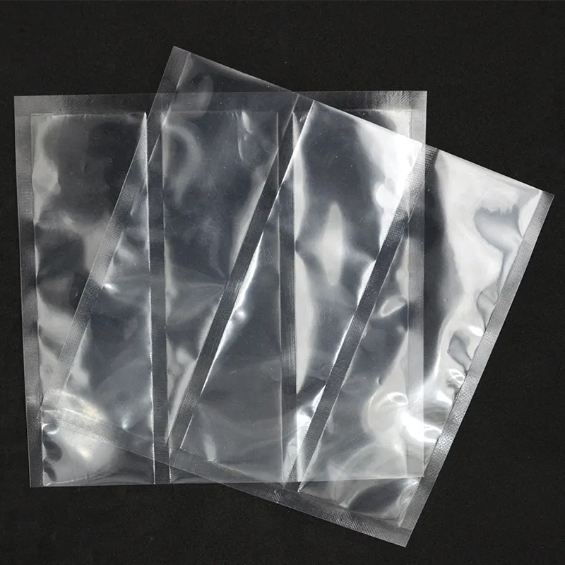 Claro pequeños sobres consecutivos bolsillos de bolsas de plástico claro sello de vacío bolsas de vinilo al por mayor