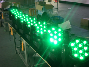 36*3วัตต์ RGBW นำคานย้ายหัวล้างดีเจเวทีผลแสง - Product Image 3