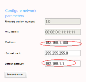 Modulo IO N6442 per Modbus TCP