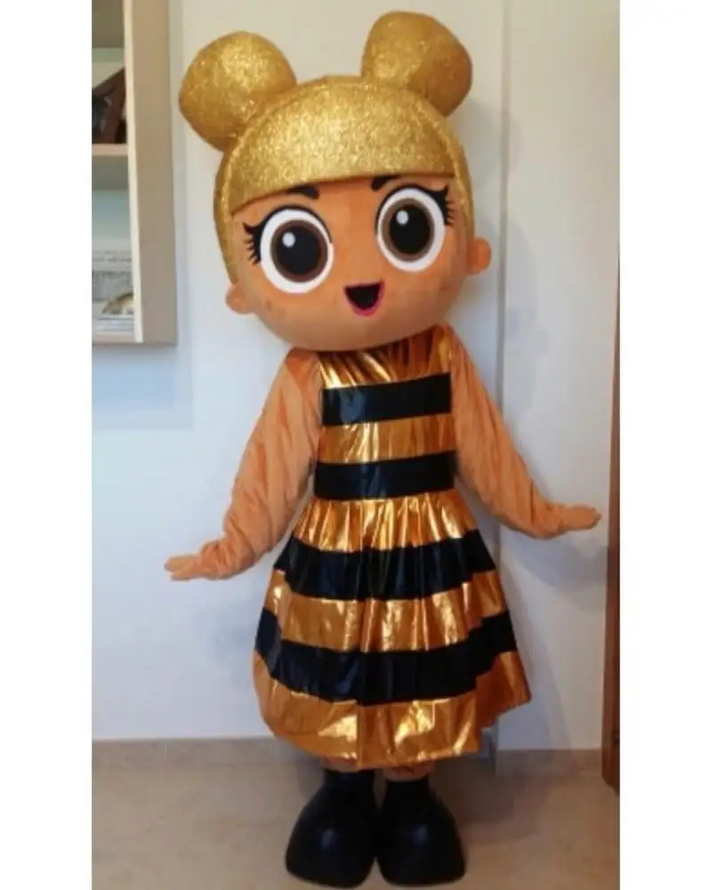 Funtoys Lo.L Ananas Maskottchen Kostüm Diva Puppe Königin Biene Phantasie Cartoon Cosplay Halloween Traje Für Erwachsene