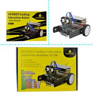 Keyestudio KEYBOT Codierung Bildung Robot Smart Car Kit für Arduino STEM Robotik IR Wireless Remote Elektronik Kit - Product Image 3