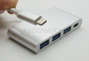 Multi-Port Charging Adapter 4-in-1 USB-C Hub for New Apple MacBook 12&quot; with Type C,USB 3.0 Ports - Product Image 6