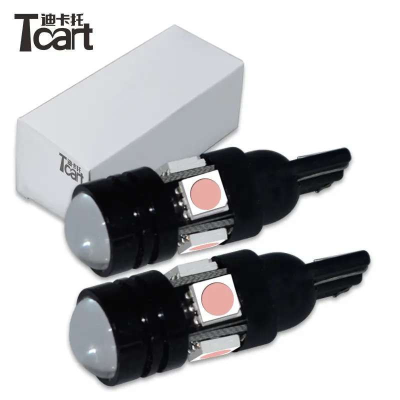 Bombillas Led blancas de alta potencia para proyector, lámpara para coche, drl, T10, W5W, 921, 912, 5W, T10