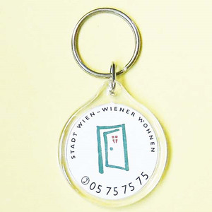 プラスチック製カリフォルニアライセンスキーチェーン - Product Image 4
