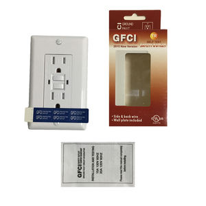 上海Linsky 20A 125V 60HZ自检GFCI插座美国标准GFCI插座，带TR WR - Product Image 6