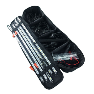 Outdoor DC12V Waterproof LED Camping LightバーKit 5 X White/Orange Rigid Strip Caravanライト - Product Image 1