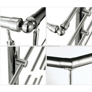 Stainless Steel Fittings Accessories for Handrail / 50.8mm 2&quot; Pipe Fittings /<strong>inox</strong> /<strong>stair</strong> <strong>Railing</strong> Stand Column Accessories - Product Image 4
