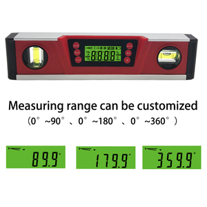 10 Inch LCD Display High Precision <strong>Digital</strong> Aluminum Electronic Spirit <strong>Level</strong> With Magnet DL136 - Product Image 4