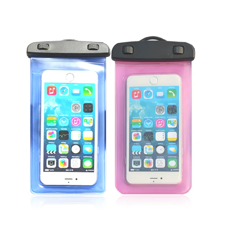 For iPhone 14 Diving Sport Dry PVC Pouch Plastic Mobile Phone Waterproof Bag