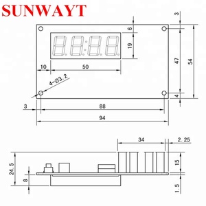 JY-18A USB контроль времени Pcb Таймер доска для монетная машина usb-устройств
