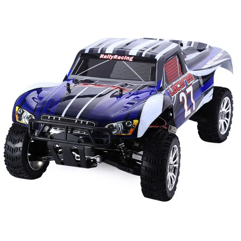 Hsp 94063 rally racing rc caminhão monster 1/8, motor elétrico sem escova 4x4 off-road rtr carro 3300kv