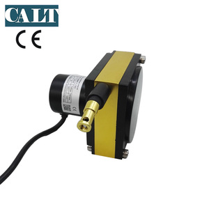 2000mm <strong>linear</strong> string encoder 4-20mA 0-5v 0-10v 0-5kohm 0-10kohm <strong>output</strong> draw wire displacement <strong>sensor</strong>