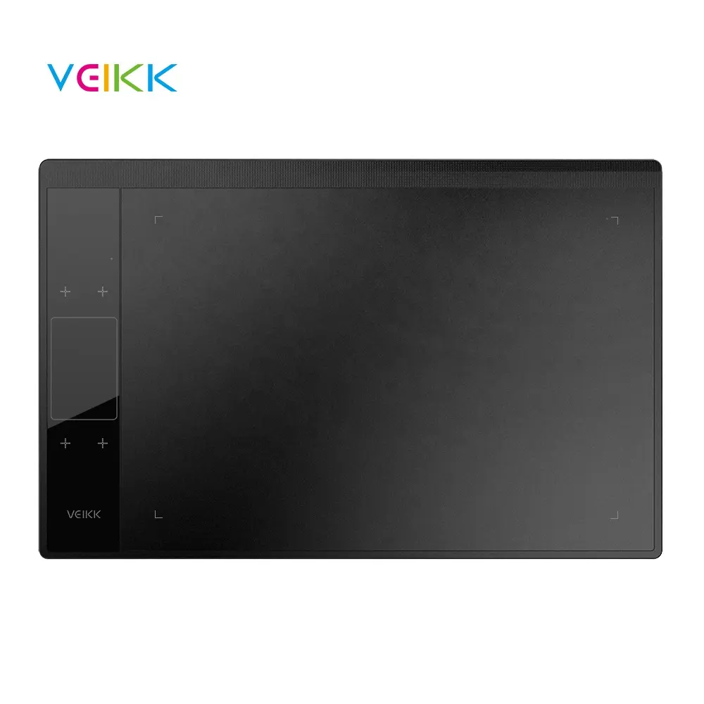 Tablet gráfico veikk a30, tablet de escrita e desenho digital usb 10x6 conectado com pc e smartphone