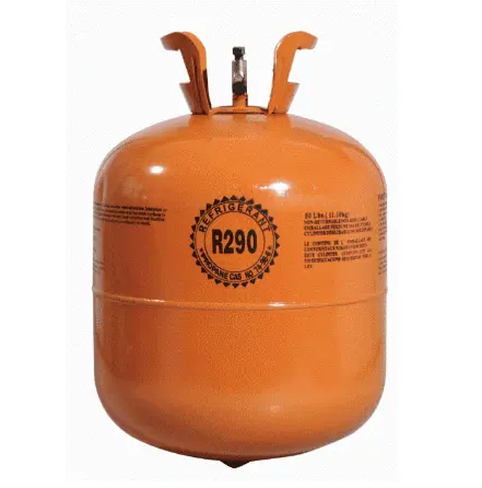 5KG R290 refrigerante fgas precio propano R290 de Gas refrigerante