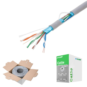Ad alta velocità Cat5e Cat6 Cat6a/cat7 schermato Sstp Ftp Stp Utp cavo di rete cavo Lan - Product Image 1