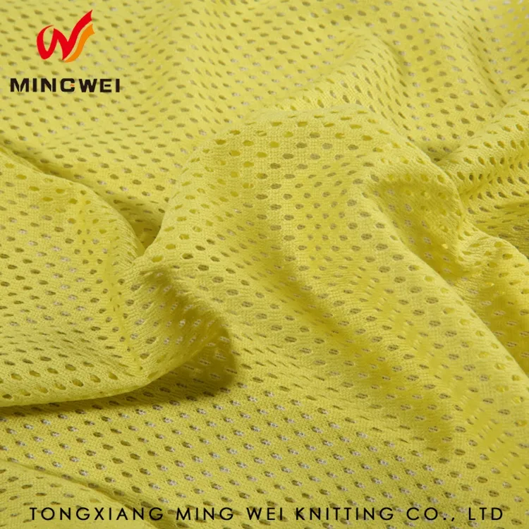 100%Polyester Different Types Athletic 3D Air Metal Pvc Coated Polyester Camouflage Mesh Fabric Knit