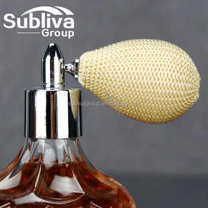 100ml Crystal Art Vintage Style Leere nachfüllbare Parfüm Zerstäuber Lange Quaste Spray Bitter Flasche Mit Airbag - Product Image 3