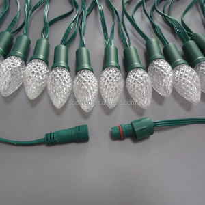 DC12V 50PCS Per <strong>String</strong> Waterproof IP68 High Brightness LED Christmas WS2811 C9 RGB Pixel <strong>String</strong> Lights - Product Image 5